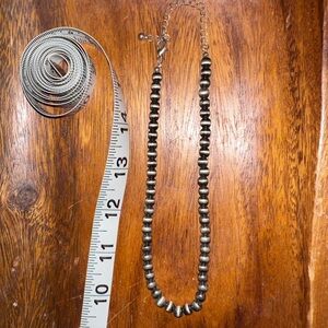 Faux Navajo Pearl Necklace